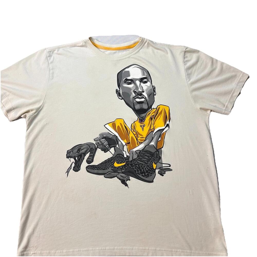 Sportswear Xl Dri-Fit Kobe Bryant Mens T-Shirt Comic Kobe
